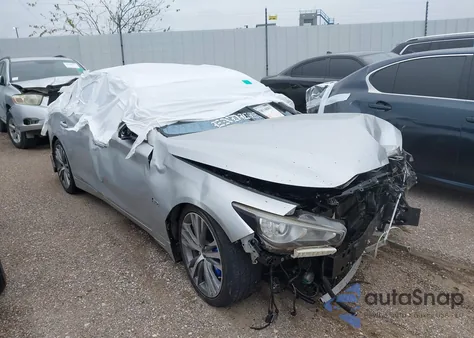 2018 Infiniti Q50 3.0T Sport z USA, uszkodzony, nr VIN JN1EV7AR8JM444379